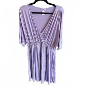 Ekuader Women's Lavender Dress - Size L -